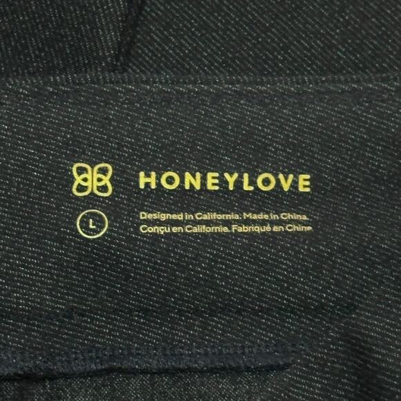 HONEYLOVE EverReady Pant Stormy Blue Twill Ponte Slimming Shaping Tummy Sculpt - Picture 13 of 16